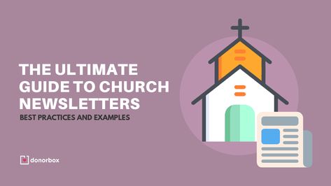 Learn the best practices for writing your church newsletter- one that informs, engages, and communicates with the congregants, members, and the community. Church Newsletter Ideas, Church Announcements, Church Newsletter, Newsletter Names, Online Church, Christian Graphic Design, News Letter, Church Choir, Kids Ministry