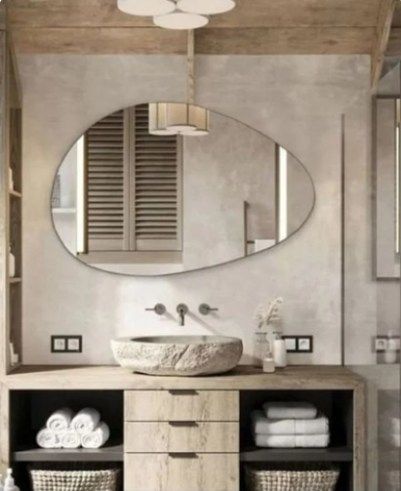 Best irregular shaped mirrors for every room - Miss M.V. Cloud Mirror, Asymmetrical Mirror, Irregular Mirror, Curved Mirror, Mirror Aesthetic, Hallway Mirror, Mirror Wall Bedroom, Shaped Mirror, Elegant Mirrors