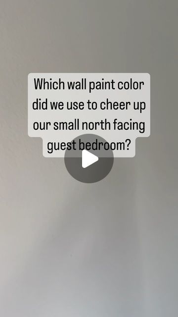 Karolina De Costa on Instagram: "Guest Room Update! 

I have been looking for the perfect wall paint color to brighten up our small north facing guest bedroom for a while.  A couple of months ago I ordered a selection of peel & stick samples from @samplize . After staring at the swatches for a while the winner is….

@benjaminmoore Summer Shower 2135-60: This breezy shade of blue has a touch of green which keeps it from feeling cold.  It has a bit of gray for softness but not enough to take away from its cheerful and breezy feel - perfect for creating a relaxing but airy bedroom.

Now that the walls are painted the next step is styling the space with new linens, window treatments, a rug and accessories so stay tuned for another update.

What do you think of this breezy coastal shade? Let me North Facing Bedroom Paint Colors, North Facing Room Paint Colors, North Facing Bedroom, North Facing Room, Wall Paint Color, Airy Bedroom, Paint Colors Benjamin Moore, Benjamin Moore Colors, Beautiful Room