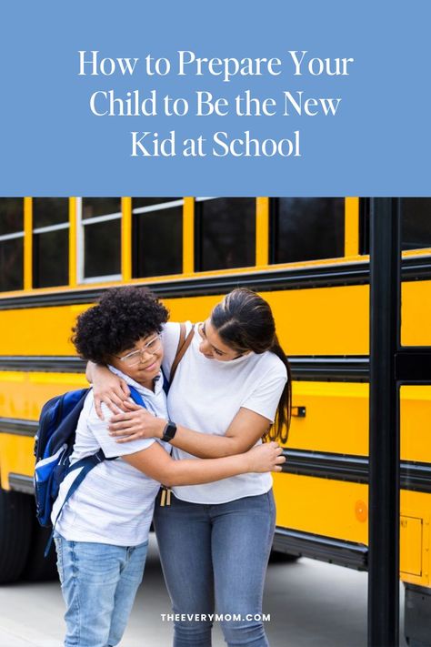 Is your child headed back to school as the "new kid"? Here are six helpful ideas to help them feel more prepared for the emotional transition. Transition To School Activities, What To Do When Going To A New School, Helping Preschoolers With Transitions, Train Up A Child In The Way He Should Go, What Time Should Kids Go To Bed, School Transition, Different Feelings, Starting School, Meet The Teacher