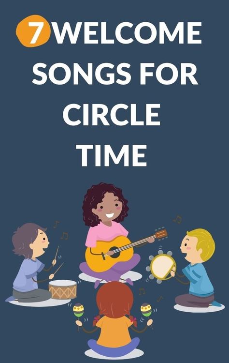 These circle time welcome songs are great for preschoolers and kindergarteners. Each song builds community and name recognition with the students. #circletime #nameactivities #preschoolsongs #kindergarten #growingbookbybook Greeting Songs For Preschool Circle Time, Opening Songs For Circle Time, Song For Kindergarten, Preschool Welcome Songs Circle Time, Gathering Songs For Circle Time, Circle Time Greeting Songs, Name Recognition Preschool Circle Time, Story Time Songs Preschool, Circle Time Song Sticks