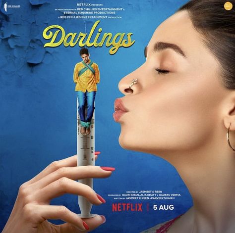 Aliya Bhatt, Darling Movie, Netflix India, Koffee With Karan, Netflix Tv, Dark Comedy, It Movie Cast, Comedy Films, Eternal Sunshine