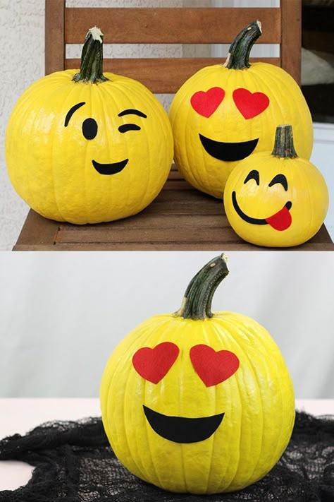 No Carve Pumpkin Ideas, No Carve Pumpkin, Pumkin Decoration, Decorated Pumpkins, Creative Pumpkin Decorating, Creative Pumpkin Painting, Decorative Pumpkin, Pumpkin Decorating Contest, No Carve Pumpkin Decorating