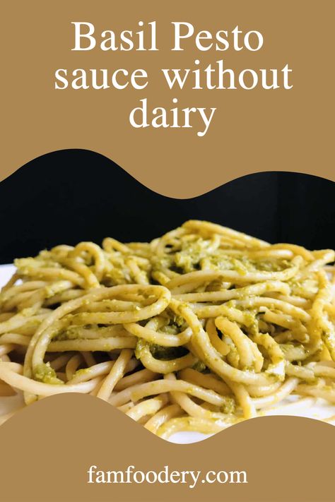 Prepared in 10 minutes or less, this dairy-free pesto sauce recipe is quick and easy to prepare. Pesto Sauce Recipe, Dairy Free Pesto, Basil Pesto Sauce, Creamy Mac And Cheese, Sandwich Spread, Homemade Pesto, Pesto Recipe, Pesto Sauce, Basil Pesto