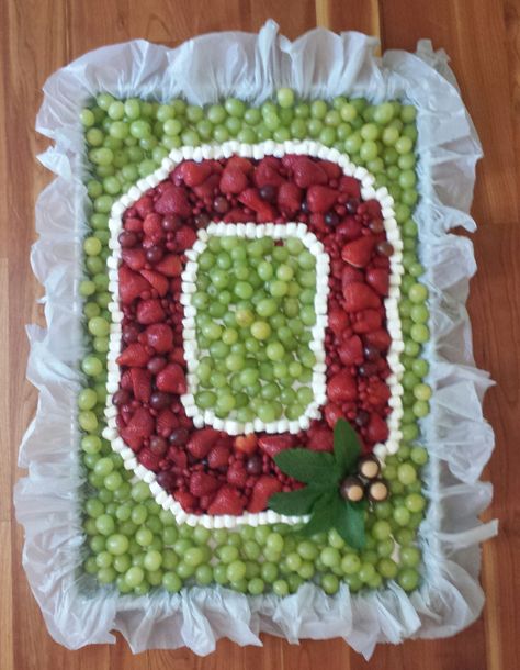 Ohio State Buckeye Snacks, Ohio State Game Day Food, Ohio State Buckeyes Party Food, Ohio State Football Party Food, Ohio State Snacks, Ohio State Food Ideas Football Parties, Ohio State Themed Birthday Party, Ohio State Appetizers, Ohio State Themed Party