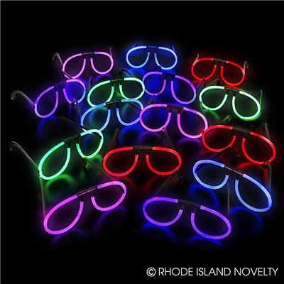 GLOW EYE GLASSES ASSORTMENT 50PC/UNIT Glow Glasses, Glowing Glasses, Glow Stick Party, Glow Stick, Play Money, Fun Toys, Diy Accessory, Glow Party, Glow Sticks