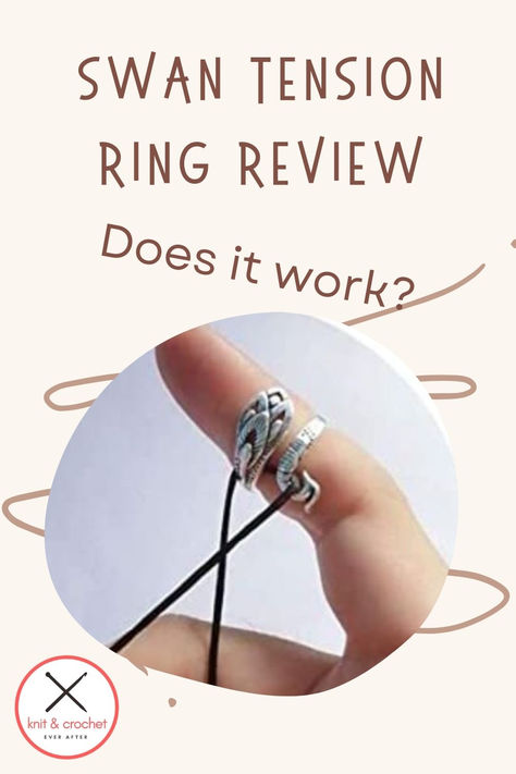 Find out if you can elevate your knitting and crochet game with the Swan Tension Ring! Dive into my review to see how I feel about this tool. 🧶✨ #Knitting #Crochet #YarnCrafts #CraftingEssentials Yarn Tension Ring, Yarn Ring, Tension Ring, Crochet Game, Love U Forever, Knitting And Crochet, Crochet Basics, Knitting Crochet, Yarn Crafts