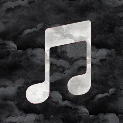 Music App Icon Y2k, Music App Icon Aesthetic, Music Icons Black Background, Black Apple Music Icon, Black Music Icon App, Phone Themes, Screen Shot, App Icon, Ios