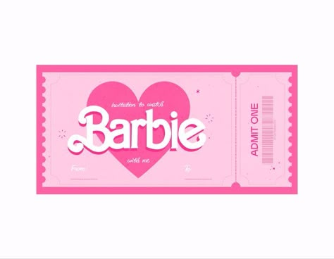 Barbie Birthday Party Printables Free, Barbie Poster Ideas, Barbie Party Theme, Barbie Template, Barbie Posters, Barbie Stickers, Barbie Poster, Barbie Invitations, Barbie Land