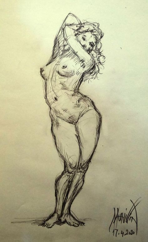 See Drawing, Life Drawing Pose, Iconic Paintings, Just Let Go, Female Body Paintings, Arte Peculiar, Miniature Models, Human Anatomy Art, Girl Artist