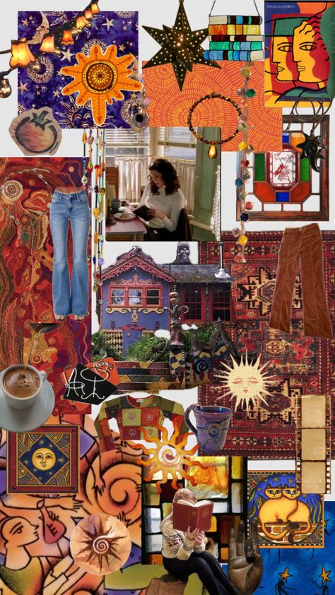 #globalvillagecoffeehouse #whimsicraft #gilmoregirlsaesthetic #gilmoregirls Global Village Coffeehouse, Village Coffee, Room Improvement, Global Village, Tuscan House, Coffeehouse, Dream House Rooms, Macbook Wallpaper, Barbie Dream House