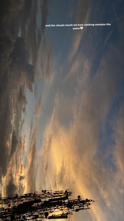 Caption For Reels Instagram Nature, Dark Clouds Caption, Captions For Sky Pictures Instagram, Nature Aesthetic Captions, Sky Aesthetic Instagram Story, Pinterest Wallpaper Aesthetic, Sky Captions, Nature Captions, Sunset Captions For Instagram