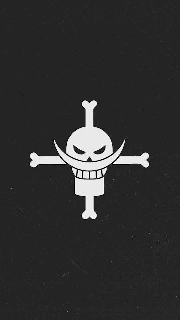 Pirate Logo, One Piece Wallpaper, One Piece, Black And White, Anime, White, Black