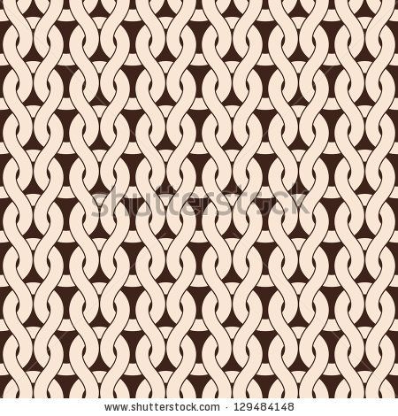 Knitted seamless pattern in natural colors. Vector version available in my portfolio by Magenta10, via ShutterStock Technical Drawings, Knit Art, Texture Vector, Seamless Textures, Vintage Typography, Color Vector, Mid Century Art, Seamless Pattern Vector, Knitting Ideas