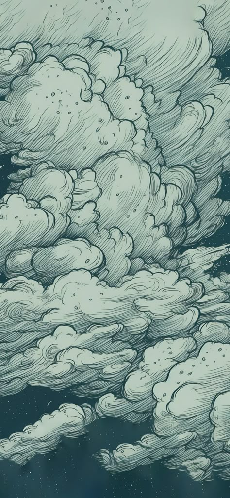 Clouds Wallpaper Iphone, Night Clouds, Cloud Wallpaper, Abstract Art Wallpaper, Cool Wallpapers Art, Minimalist Wallpaper, Alam Yang Indah, Anime Scenery Wallpaper, Landscape Wallpaper