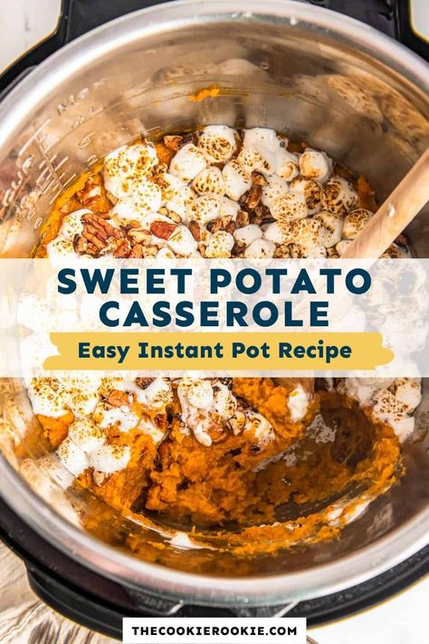 Sweet Potatos Insta Pot, Sweet Potatoes In Ninja Foodi, Sweet Potato In The Instant Pot, Sweet Potato Casserole In Instant Pot, Sweet Potatoes In The Instant Pot, Cooking Sweet Potatoes In Instant Pot, Sweet Potato Recipes Instapot, Instapot Yams Recipe, Baked Sweet Potato Instant Pot