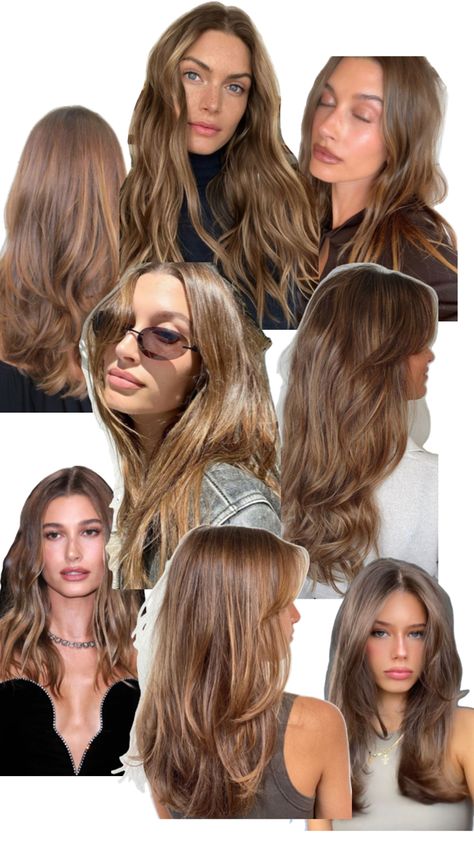 Brunette hair with warm blonde Warm Brunette Hair Color, Summer Brown Hair, Warm Hair Color, Brown Hair Inspo, Warm Blonde, Summer Soft, Pretty Hair Color, Summer Hair Color For Brunettes, Winter Hair Color