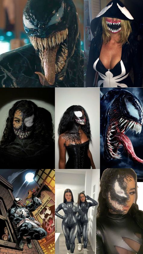 Venom Costume Female, Venom Halloween Costume, Venom Costume, Halloween Inspo, Venom, Halloween Ideas, Halloween Outfits, Costume Ideas, Halloween