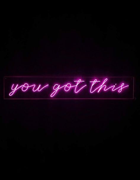 Promo Flyer, Neon Signs Quotes, Pink Neon Sign, Neon Quotes, Commercial Signs, Neon Words, Neon Aesthetic, Neon Wallpaper, Wallpaper Laptop