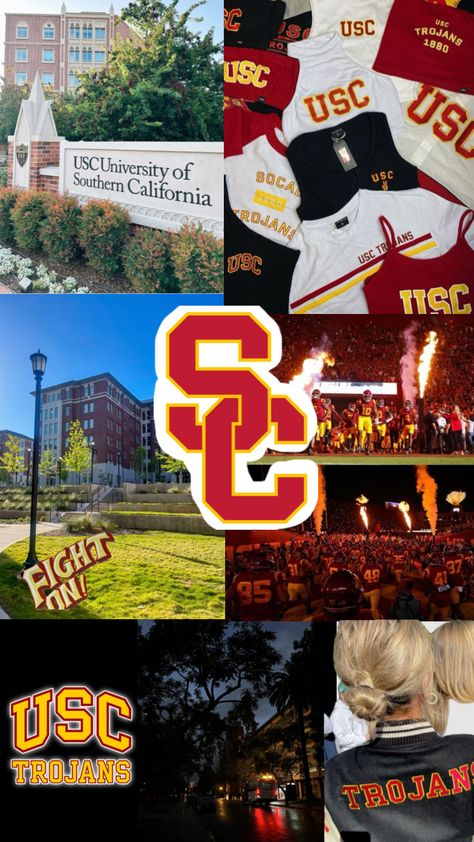 Usc Aesthetic Wallpaper, Usc University, Usc College, Dream University, University Aesthetic, California Baby, School Choice, College List, College Vision Board