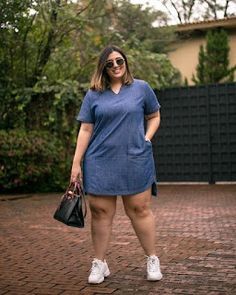 Outfits Gorditas, Plus Size Fall Outfit, Chubby Fashion, Big Girl Fashion, Moda Plus, Plus Size Fashion For Women, Curvy Girl Fashion, Curvy Girl Outfits, Curvy Outfits