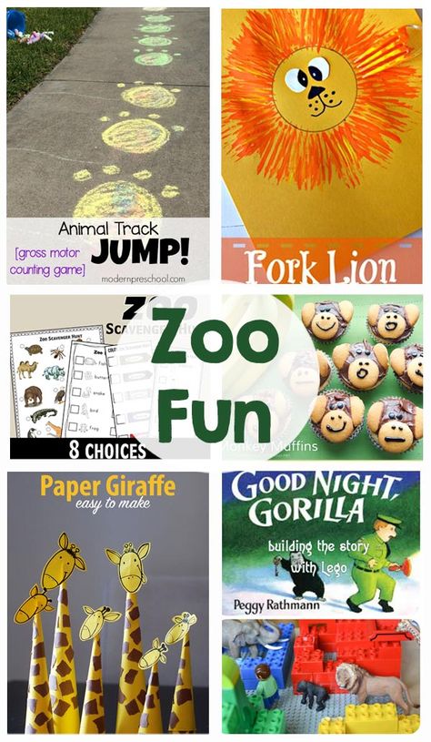 123 To The Zoo Activities, Zoo Animals Preschool Activities, Zoo Animals Preschool, Zoo Animal Activities, Animal Art For Kids, Preschool Zoo Theme, Zoo Preschool, Zoo Crafts, Zoo Animal Crafts