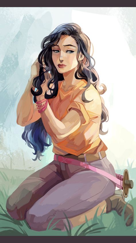 Selena Beauregard – Rick Riordan - Viria Silena Beauregard, Percy Jackson Fan Art, Percy Jackson Characters, Trials Of Apollo, Percy Jackson Heroes Of Olympus, Viria, Percy Jackson Art, Peter Johnson, Kane Chronicles