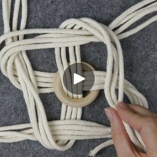 Josephine Knot Tutorial, Adjustable Macrame Plant Hanger, Spiral Macrame Plant Hanger Tutorial, Macrame Plant Hanger Without Ring, Macrame Josephine Knot, Macrame Knots Step By Step, Macrame Ring Plant Hangers, Josephine Knot Plant Hanger, Plant Hanger Diy