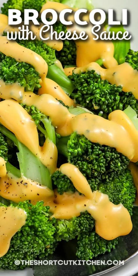 Enjoy this broccoli with cheese sauce recipe, made in minutes. Broccoli Cheese Sauce Recipe, Broccoli And Cheese Sauce, Broccoli With Cheese Sauce, Broccoli Cheese Sauce, Broccoli With Cheese, Kid Friendly Side Dishes, Crispy Broccoli, Cheese Sauce For Broccoli, Delicious Broccoli