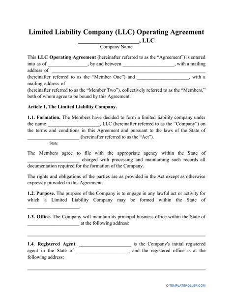 Awasome Limited Liability Company Agreement Template Small Business Ideas Products, Employment Form, Business Binders, Photography Contract, Report Card Template, Cash Flow Statement, Blank Templates, Limited Liability Company, Employee Management