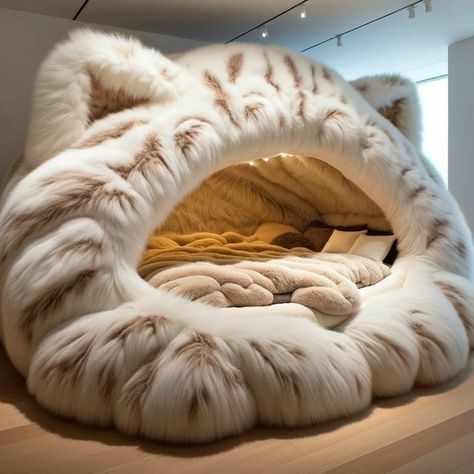 Crazy Bed Ideas, Big Bed Ideas, Crazy Rooms, Fun Beds, Giant Bed, Mens Bedroom Ideas, Weird Beds, Main Bedroom Ideas, Beautiful Room Designs