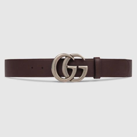 Jen's Gucci Belt Gucci Web Belt, Gucci Belt Sizes, Gucci Leather Belt, Double Buckle Belt, Gucci Gg Marmont, Belt Leather, Reversible Belt, Fashion Belts, Gucci Leather