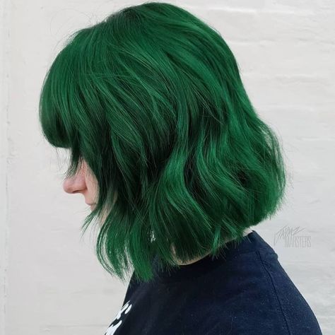 Emerald Hair, Lilac Hair, Manic Panic, Love Your Hair, Long Bob Hairstyles, Grey Hair Color, Pastel Hair, Dye My Hair, Hair Inspiration Color