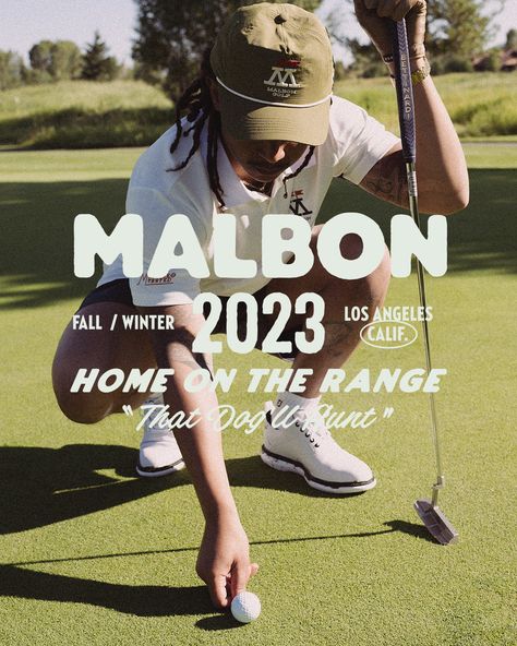 Tryouts Poster, Sporty Branding, Golf Photoshoot, Golf Branding, Motorcycles Logo Design, Christian Graphic Design, Mailer Design, Winter 23, Home On The Range