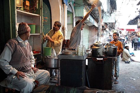 Tea Stall, Indian Chai, Live Sketching, Market Scene, India Street, Composition Painting, Indian Tea, Human Figure Sketches, Indian People