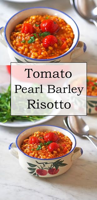 Barley Recipe Healthy, Bulk Meals, Barley Recipes, Barley Risotto, Barley Recipe, Vegetarian Ideas, Pearl Barley, Healthier Recipes, Risotto Recipes