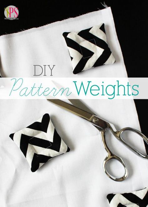 DIY Pattern Weights Diy Sy, Pattern Weights, Sewing Easy Diy, Beginner Sewing Projects Easy, Sewing Projects For Beginners, Diy Couture, Love Sewing, Sewing Tools, Diy Pattern