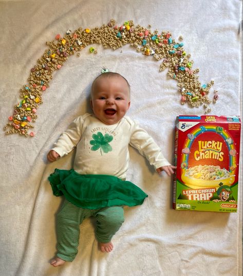 St Patrick's Day Baby Photos, St Patrick’s Picture Ideas, Lucky Charms St Patricks Day Pictures, St Pattie’s Day Baby Pictures, St Patrick’s Day Diy Baby Photos, St Patrick’s Day Picture Ideas, Infant St Patricks Day Photos, Saint Patrick’s Day Photoshoot, My First St Patricks Day Pictures