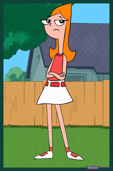 Candace And Jeremy, Candace Flynn, Best Cartoon Shows, Cd Project, Phineas E Ferb, Phineas Y Ferb, Nail Drawing, Base Image, Phineas And Ferb