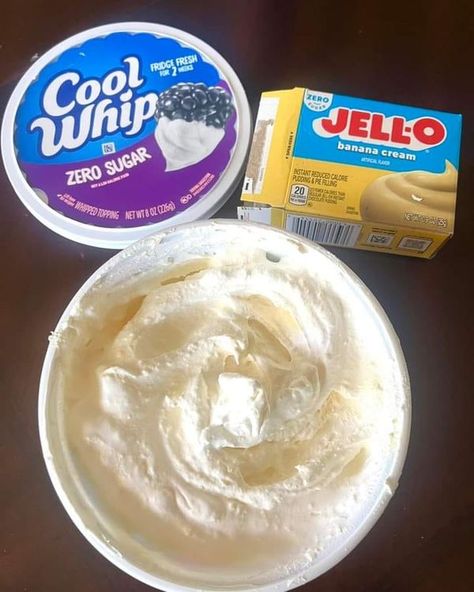 Low Carb Whipped Cream Desserts, Keto Dessert With Cool Whip And Sugar Free Pudding, Keto Cool Whip And Pudding, Zero Sugar Cool Whip Recipes, Cool Whip And Sugar Free Pudding, Instant Pudding Desserts, Keto Banana Pudding, Jello Pudding Recipes, Keto Banana