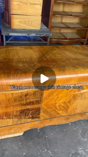 Angelina & Tom | Furniture Refinishing 🖌️ on Instagram: "This vintage cedar chest, once belonging to my client’s grandmother, was brought to me for restoration. I aimed to enhance its original beauty by highlighting the woodgrain and minimizing imperfections. I think the outcome is simply stunning. 
📍

📍

📍

📍

📍
#Furniture #FurnitureFlipping #Refurbish #restore #vintagefurniture #Restoration #FurnitureDesign #DIYFurniture #PaintedFurniture
#Modernhome #furnituremakeover #ThriftedFurniture #thrifted  #BossBabe #VeteranOwned" Cedar Chest Decor Ideas, Cedar Chest Makeover, Vintage Cedar Chest, Cedar Chest Redo, Chest Decor, Thrifted Furniture, Chest Makeover, Furniture Redos, Cedar Chest