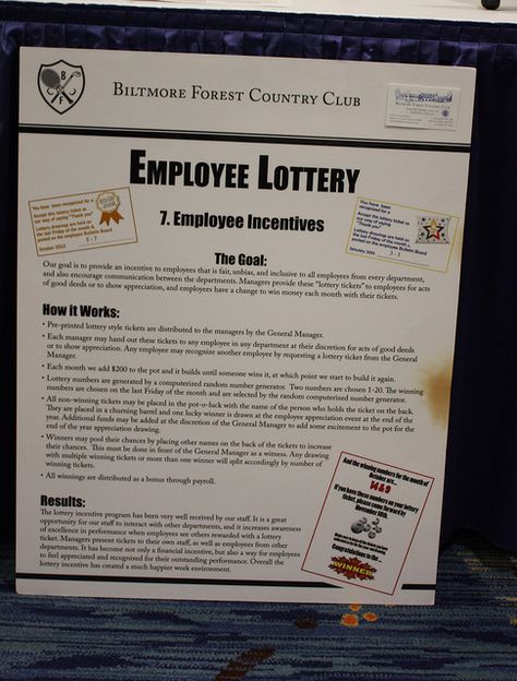 Our goal was to provide an incentive for employees that are fair, unbiased, and inclusive to all employees from every department, as well as encourage communication between departments. Managers recognize excellence by giving employees “lottery tickets” for good deeds, and the lottery numbers are drawn once a month as an incentive. Ideas For Staff Appreciation Week, Morale Committee Ideas, Housekeeping Appreciation Week Ideas Games, Hotel Employee Appreciation Ideas, Employee Appreciation Games, Staff Games For Teachers, Staff Games, Housekeeping Week, Hotel Humor