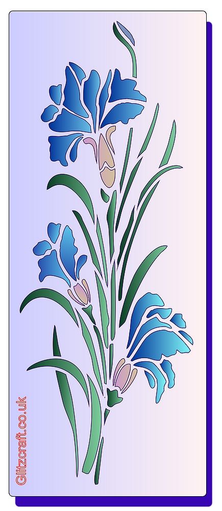 Reusable Stencil which looks Stunning when used with Glitzcrafts Glitter Paste Floral Stencils, Flowers Stencil, Stencil Stickers, Floral Stencil, Kerala Mural Painting, Frame Border Design, Glass Decoration, Applique Quilt Patterns, Flower Stencil