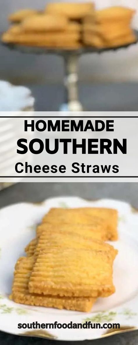 Homemade Southern Cheese Straws — crispy, buttery, homemade crackers that are easy to make and a great appetizer! Southerners love cheese straws and serve them at bridal showers, baby showers, and anything in between. Sourdough Cheese Straws, Southern Cheese Straws, Cheese Straws Easy, Cheese Straw, Cheese Straws Recipe, Homemade Cheese Crackers, Southern Things, Classic Southern Recipes, Southern Cooking Recipes