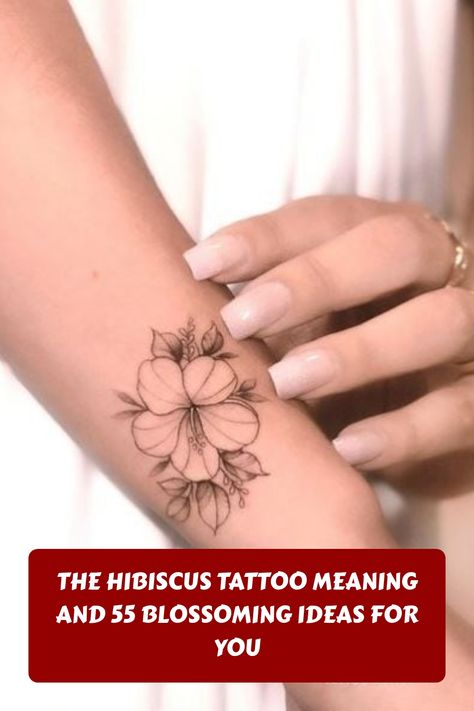 Explore the symbolism behind hibiscus tattoos and be inspired by 55 beautiful design ideas. From traditional meanings to modern interpretations, hibiscus flowers are a popular choice for body art. Discover different styles, colors, and placements of hibiscus tattoos to find the perfect floral design for you. Whether you're drawn to their vibrant hues or their cultural significance, hibiscus tattoos make a stunning statement. Hibiscus Tattoo Meaning, Hibiscus And Hummingbird Tattoo, Flower Thigh Tattoo, Hibiscus Tattoos, Hibiscus Flower Tattoos, Flower Thigh Tattoos, Hibiscus Tattoo, Hawaiian Hibiscus, Bicep Tattoo