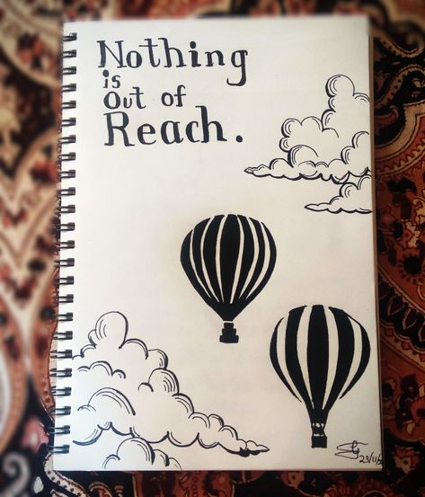 Doodle Drawings With Quotes, Cute Diary Doodles, Clouds Doodle Art, Easy Diary Drawings, Cloud Journal Ideas, Journal Ideas Creative Art Easy, Positive Doodles To Draw, Dairy Painting Ideas, Dairy Doodles