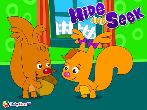 Baby First TV Hide and Seek Squirrels Baby Tv Show Aesthetic, Baby Tv Birthday Party, Pregnant Tv Characters, Baby Italian Tv Show, Harry The Bunny, Baby First Tv, First Video, First Tv, 4 Kids