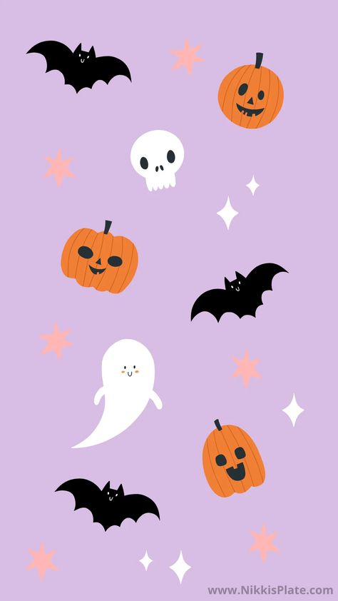 Wallpaper Backgrounds Free, Cute Halloween Wallpaper, Halloween Iphone Wallpaper, Fright Fest, Halloween Wallpaper Iphone Backgrounds, Iphone Wallpaper Backgrounds, Cute Pumpkins, Aesthetic Walls, Tis The Damn Season