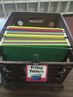 Check out my Friday Folder system and enter to win a $50 TpT gift card! Friday Folders, Student Mailboxes, Job Cards, Class Organization, Teaching Career, Classroom Jobs, Becoming A Teacher, Back 2 School, Work Home