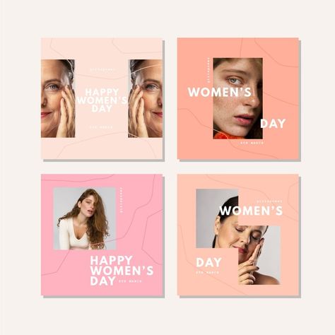 International women day instagram post | Free Vector #Freepik #freevector Womens Day Instagram Post, Hair Advertising, Womens Month, Presentation Design Layout, Women Day, Banner Design Inspiration, Chic Vibes, Men's Day, International Women’s Day